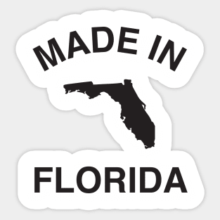 Made in Florida Sticker